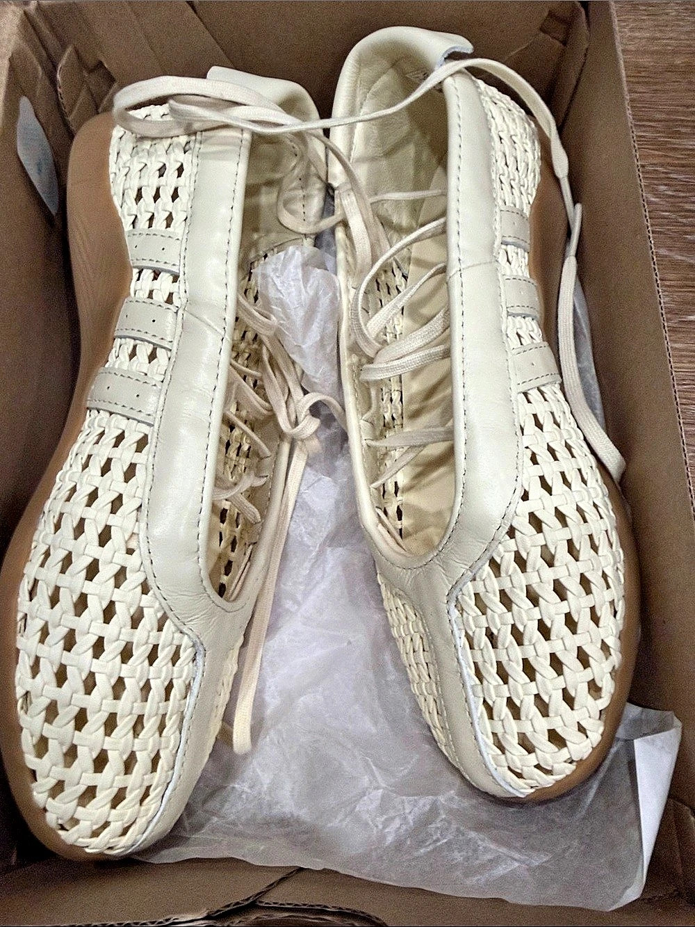 adidas Taekwondo Mei Ballet W Ballet Sneakers in Cream US 7 NWT